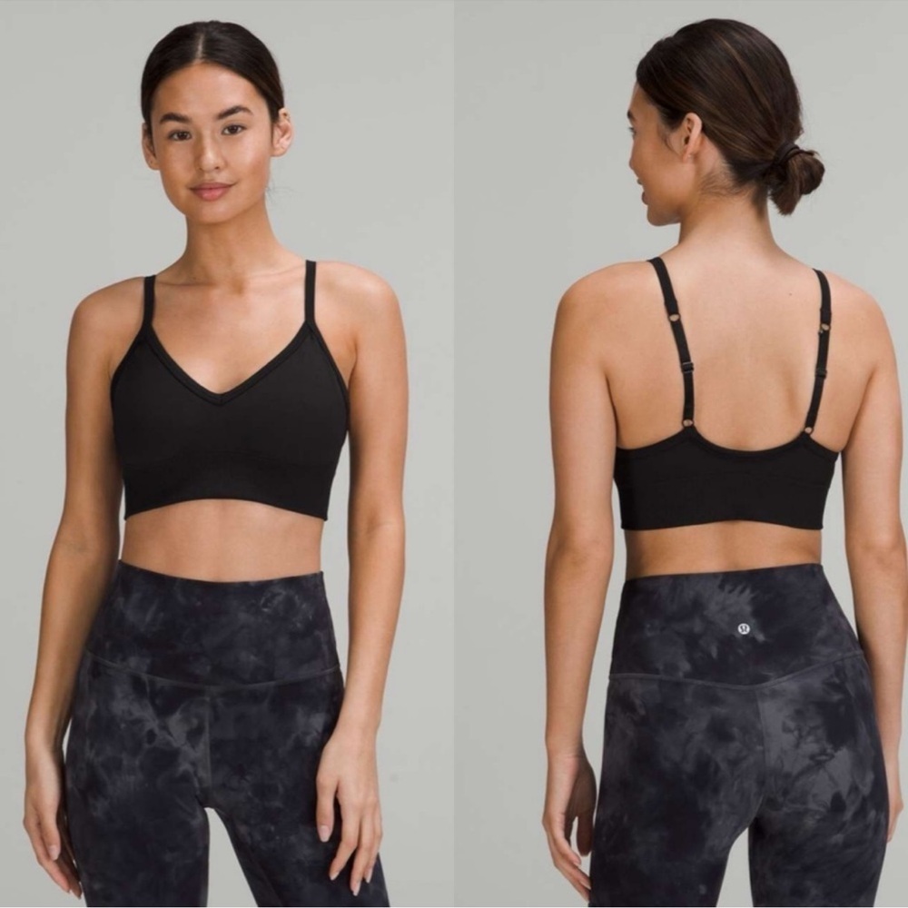 Lululemon Ebb To Street Bra II black size 2